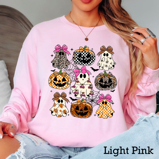 Leopard Ghost Black Web DTF Transfer