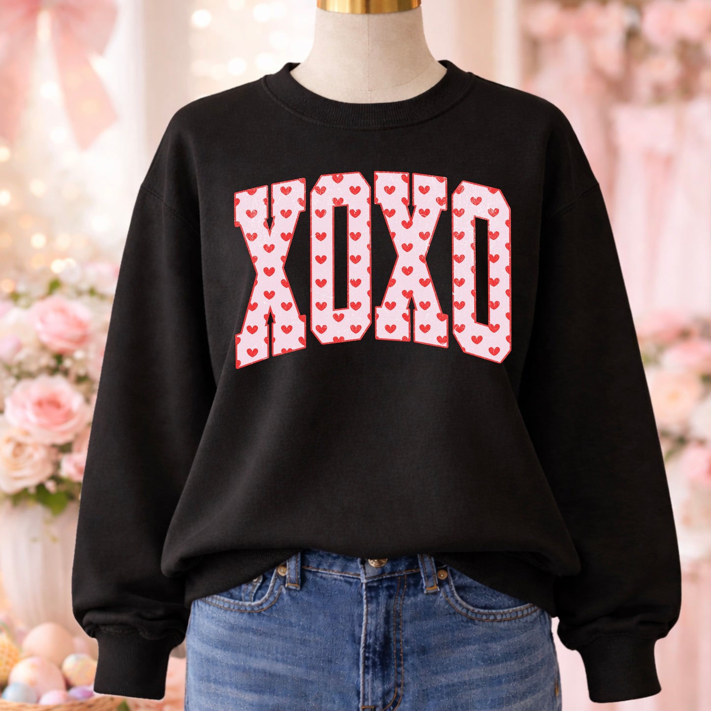 Xoxo Valentine’s Day Crewneck Sweatshirt