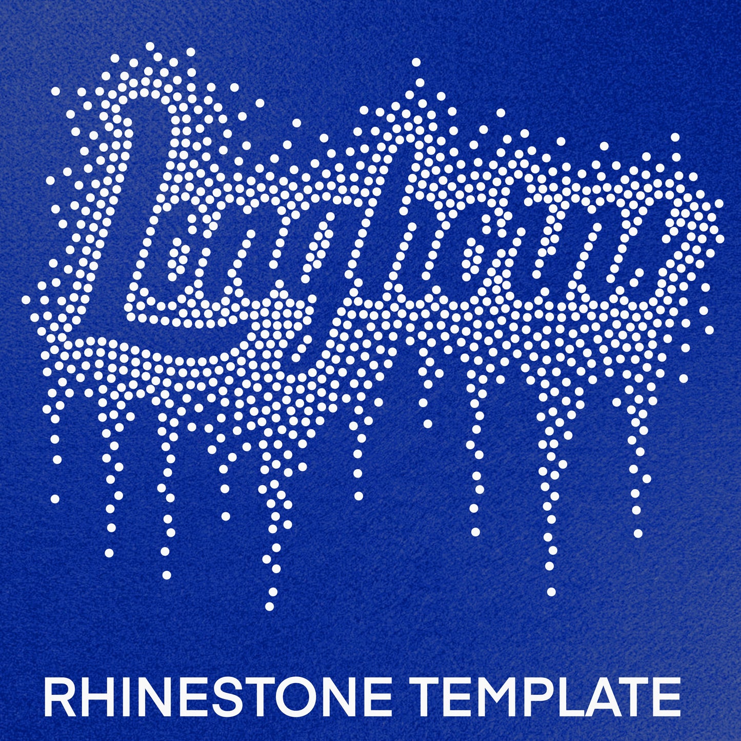 Longhorns Rhinestone Template