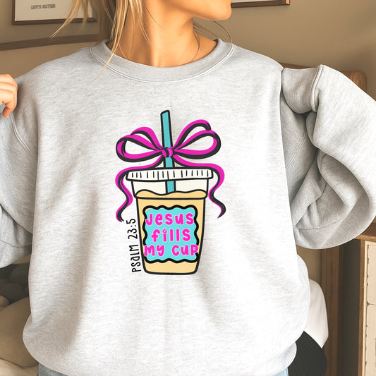 Jesus Fills My Cup DTF Transfer