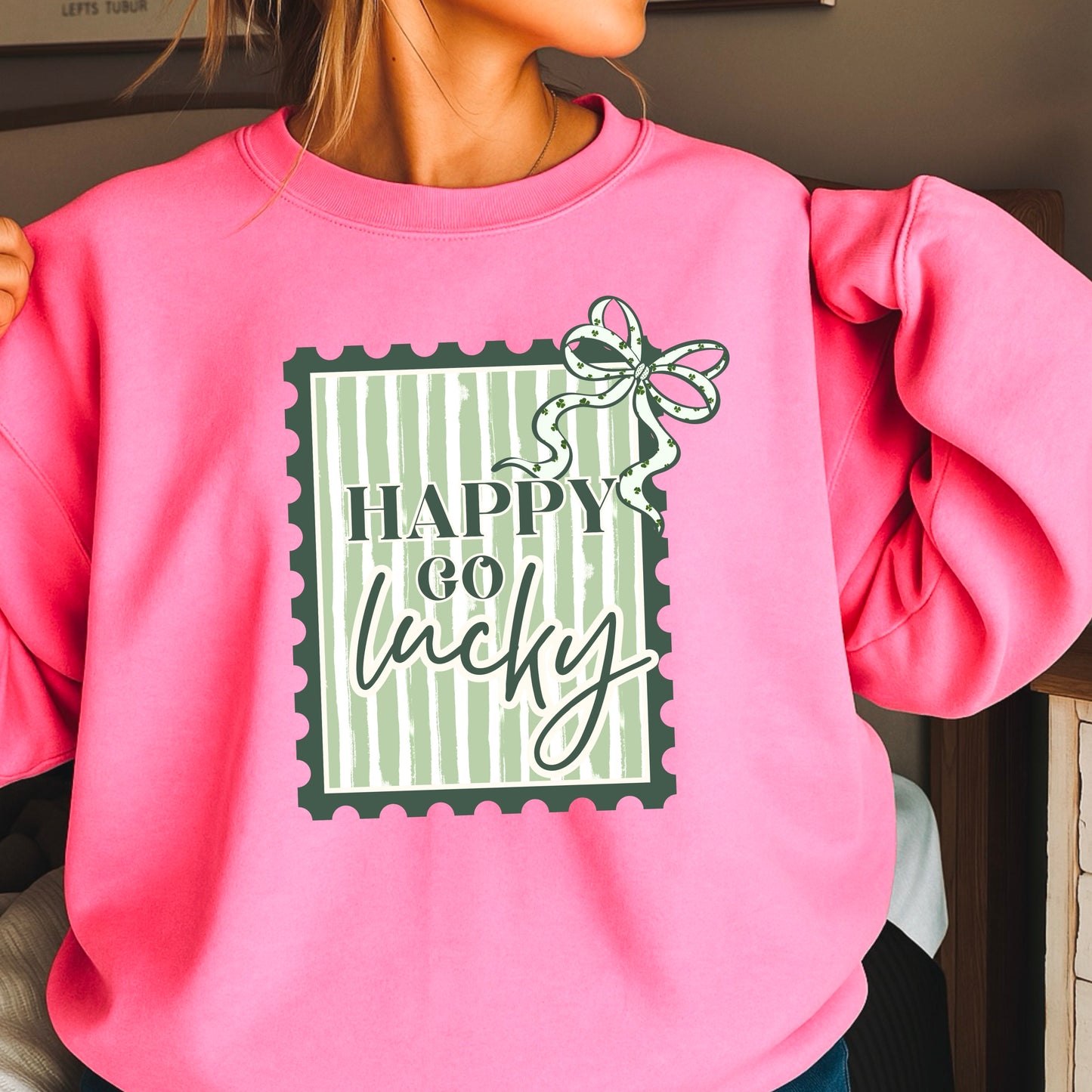 Happy Go Lucky DTF Transfer