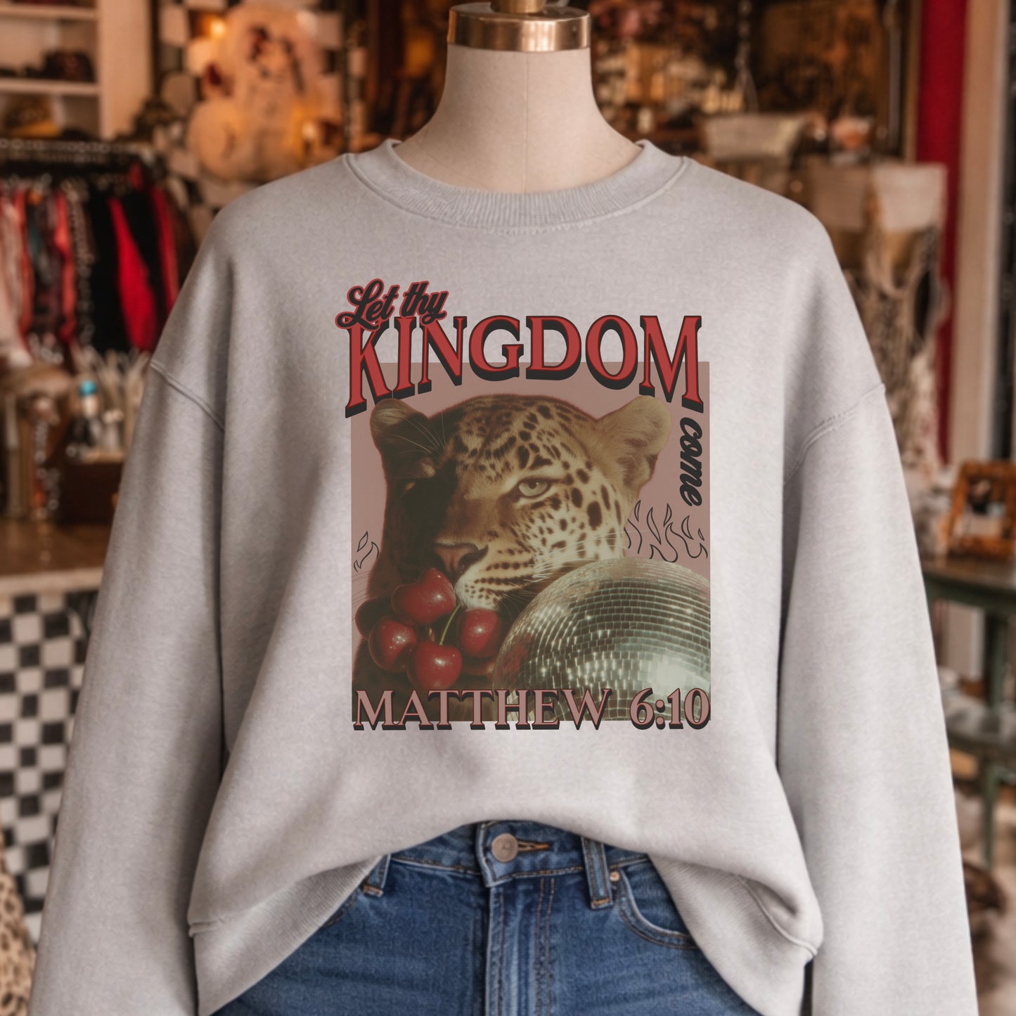 Let Thy Kingdom Come DTF Transfer