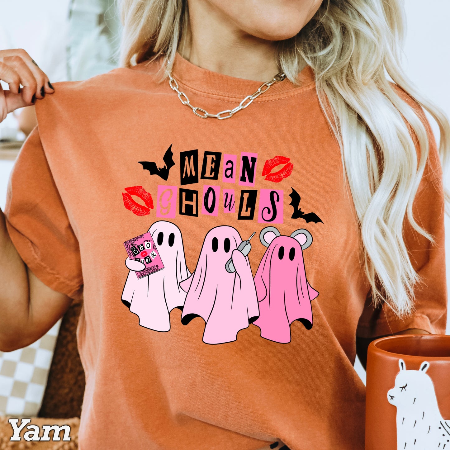 Mean Ghouls Comfort Color Graphic Tee