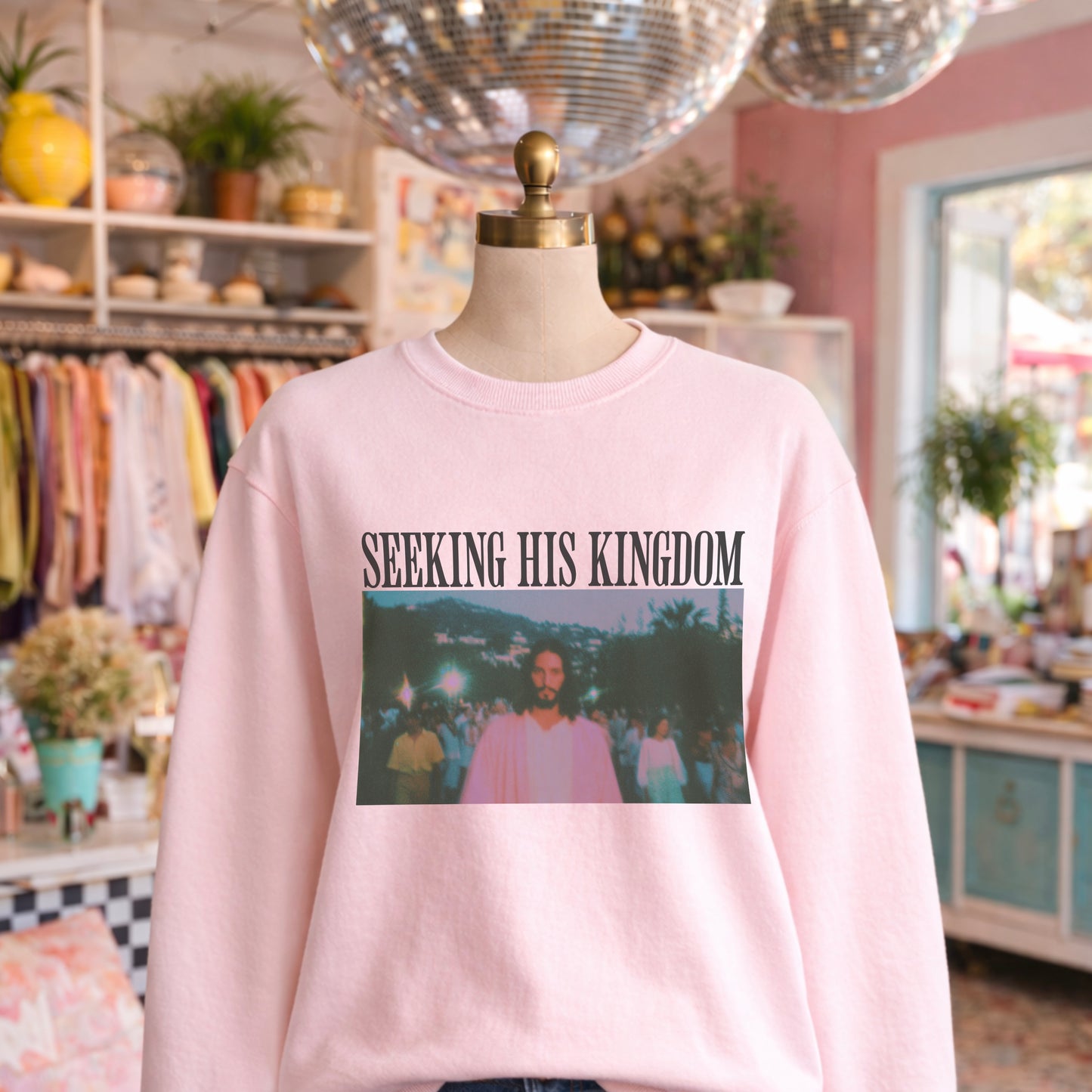 Seeking His Kingdom DTF Transfer