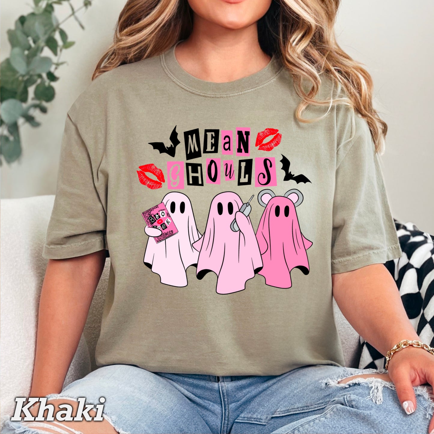 Mean Ghouls Comfort Color Graphic Tee