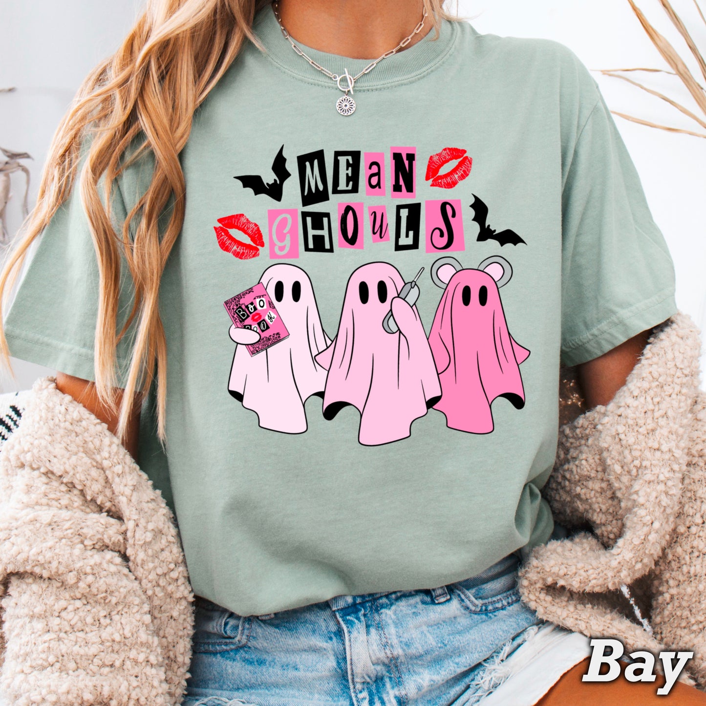 Mean Ghouls Comfort Color Graphic Tee