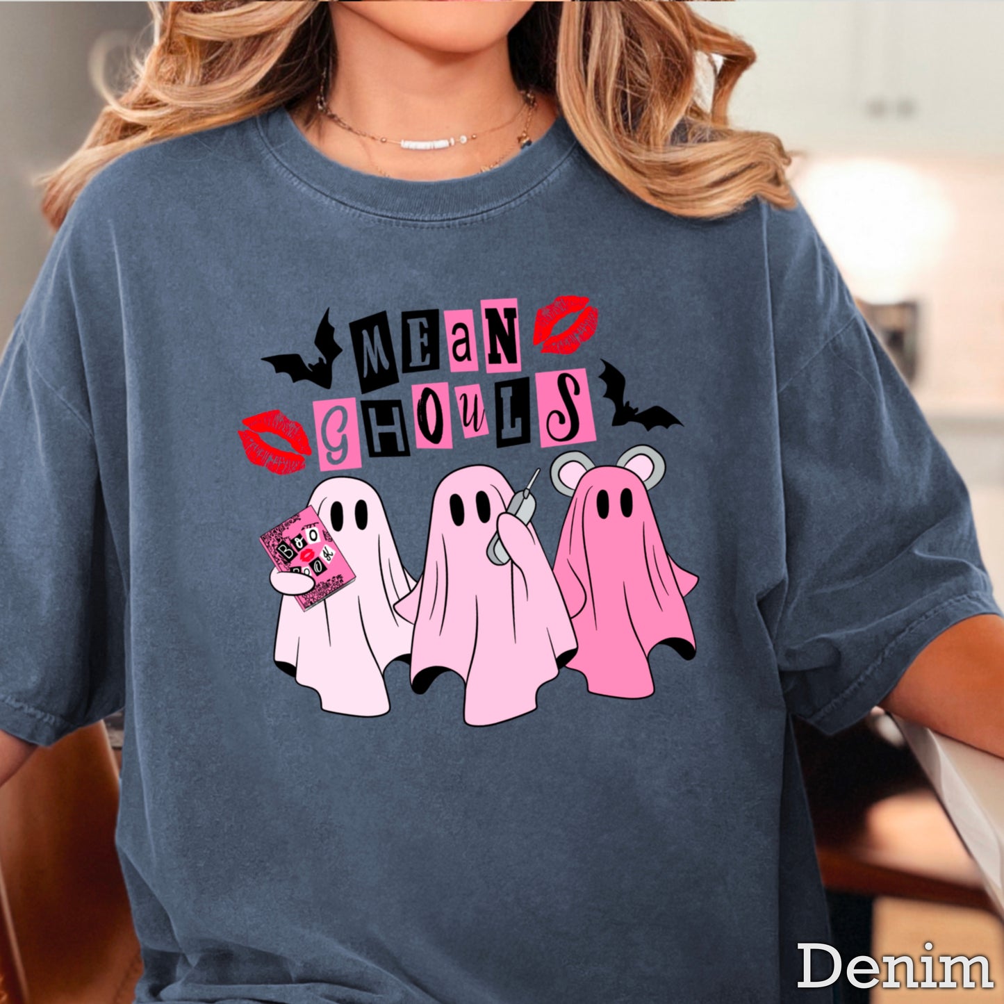 Mean Ghouls Comfort Color Graphic Tee