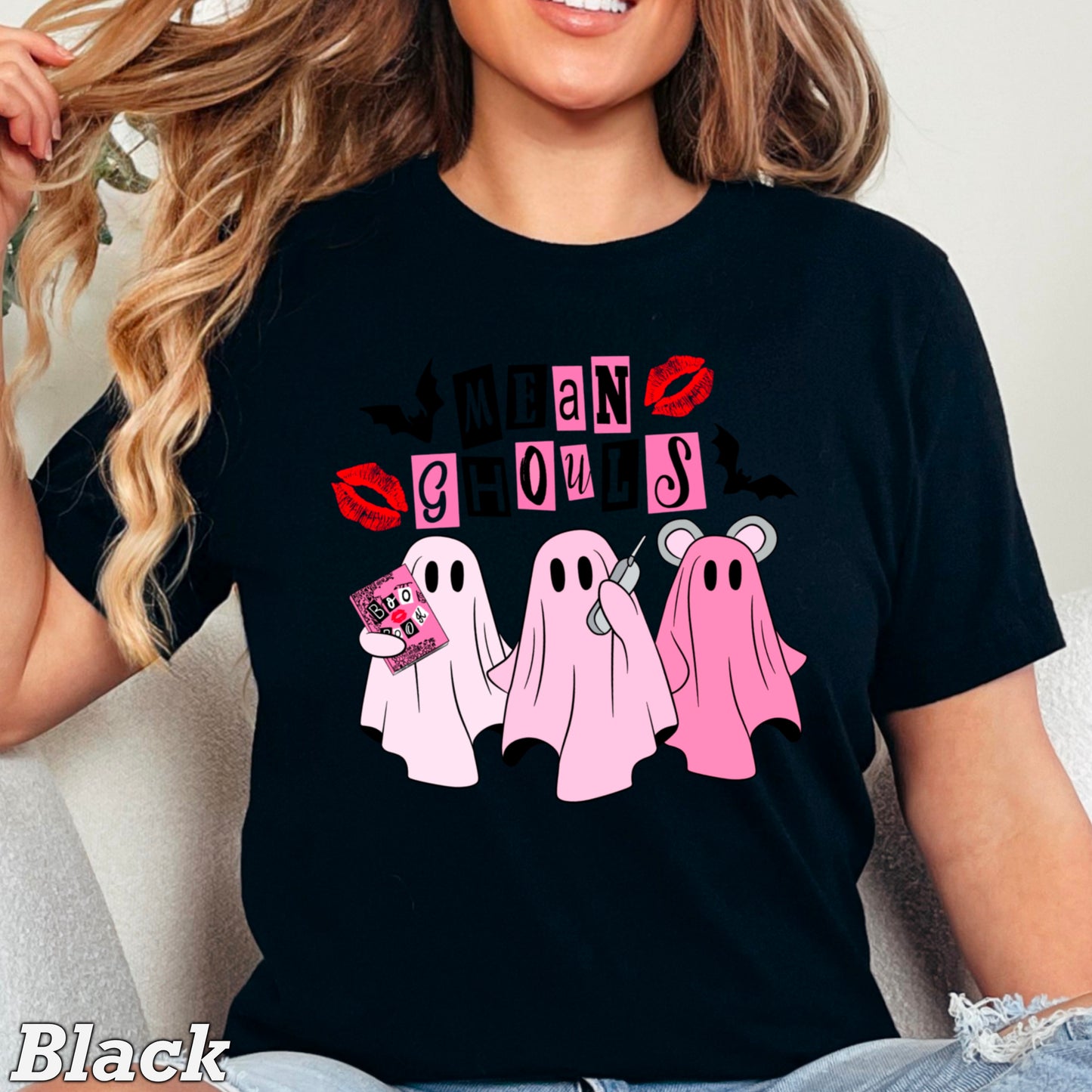 Mean Ghouls Comfort Color Graphic Tee