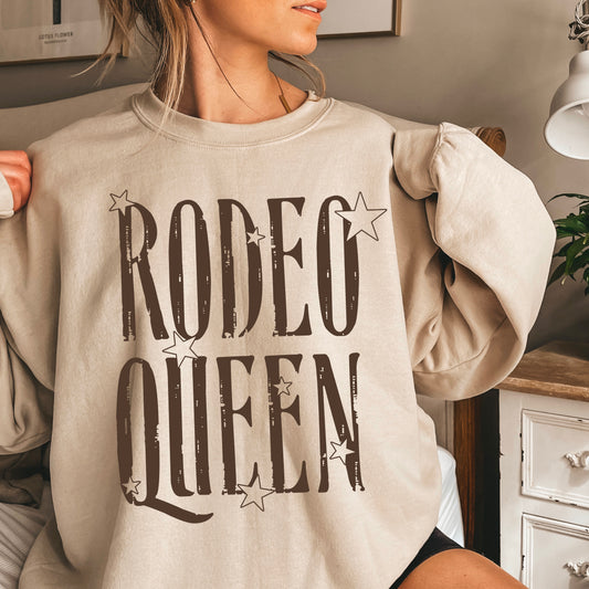 Rodeo Queen Crewneck Sweatshirt