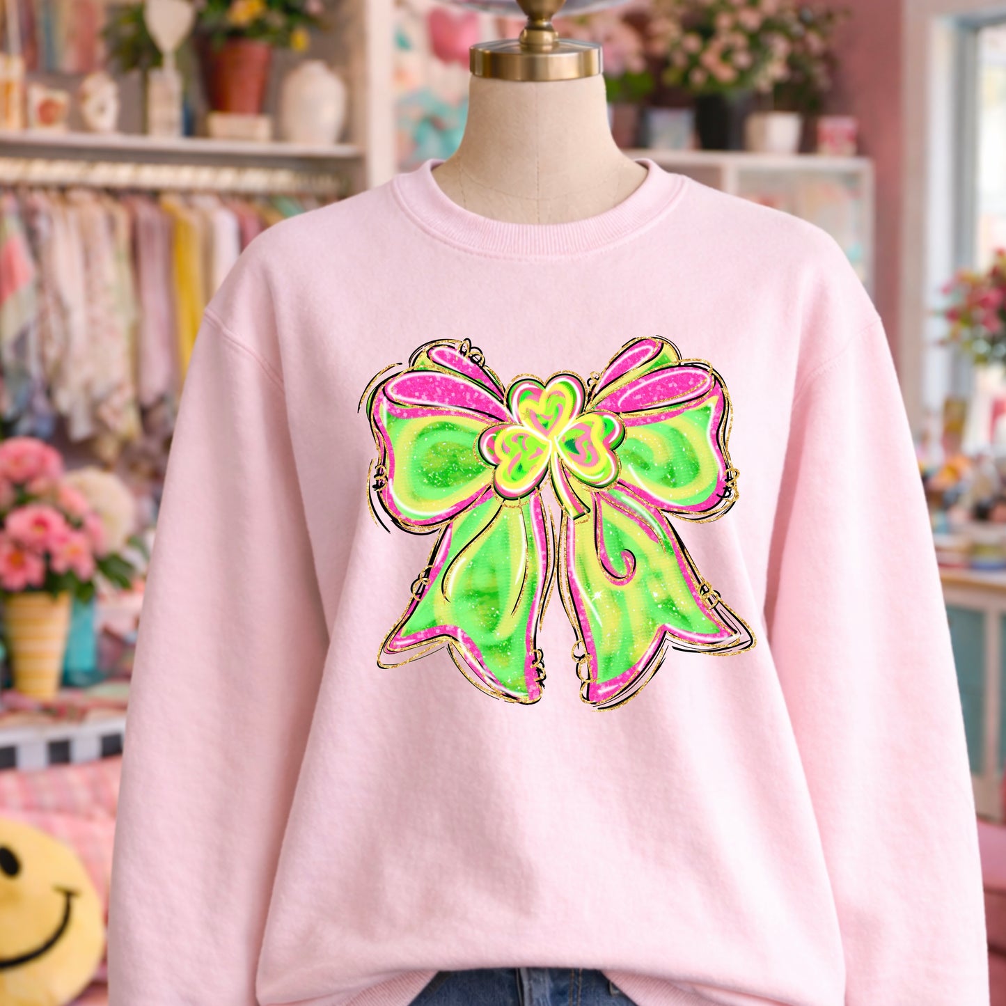 St. Patrick’s Day Bow DTF Transfer