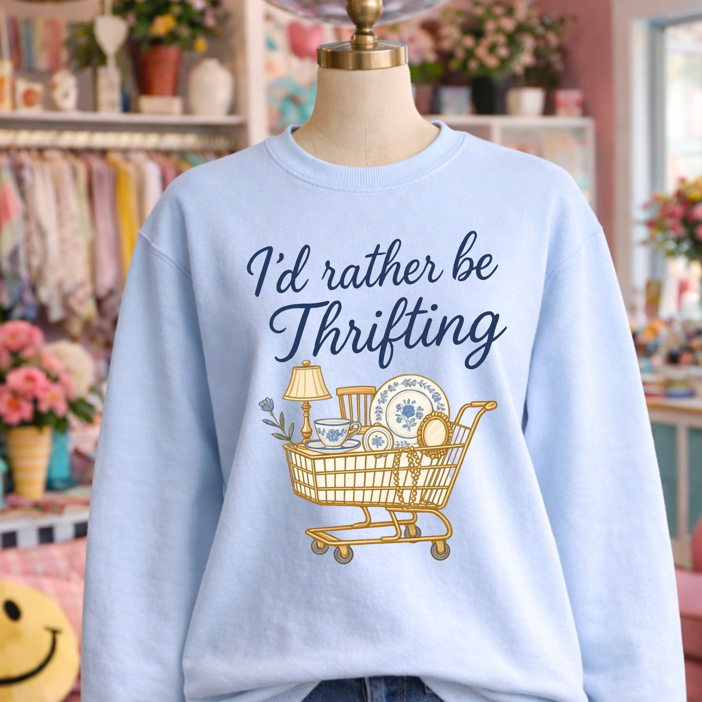I’d Rather Be Thrifting DTF Transfer