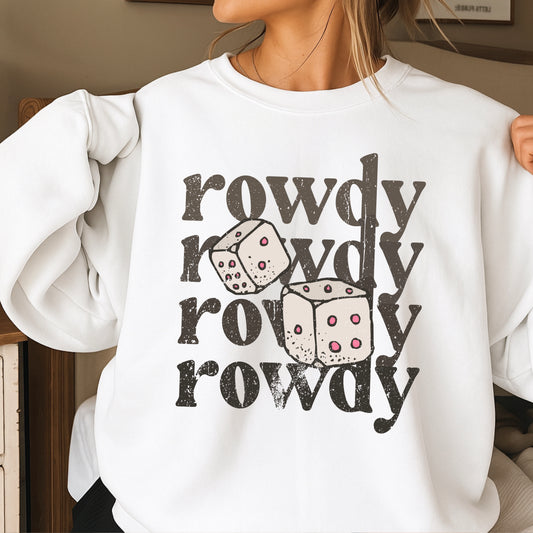 Rowdy Dice Crewneck Sweatshirt