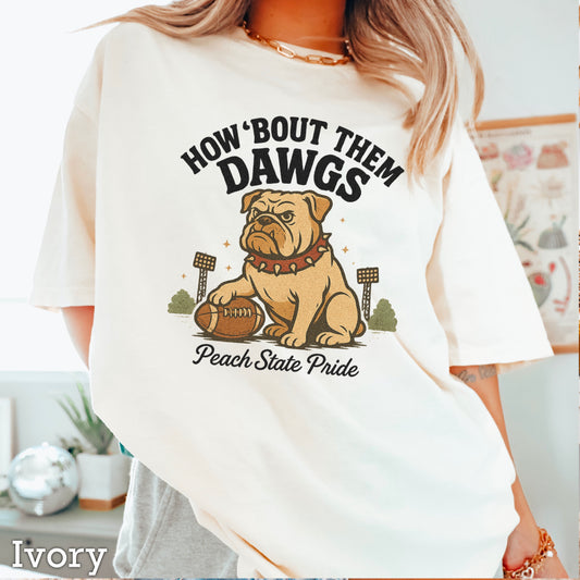 Peach State Pride Dawgs DTF Transfer