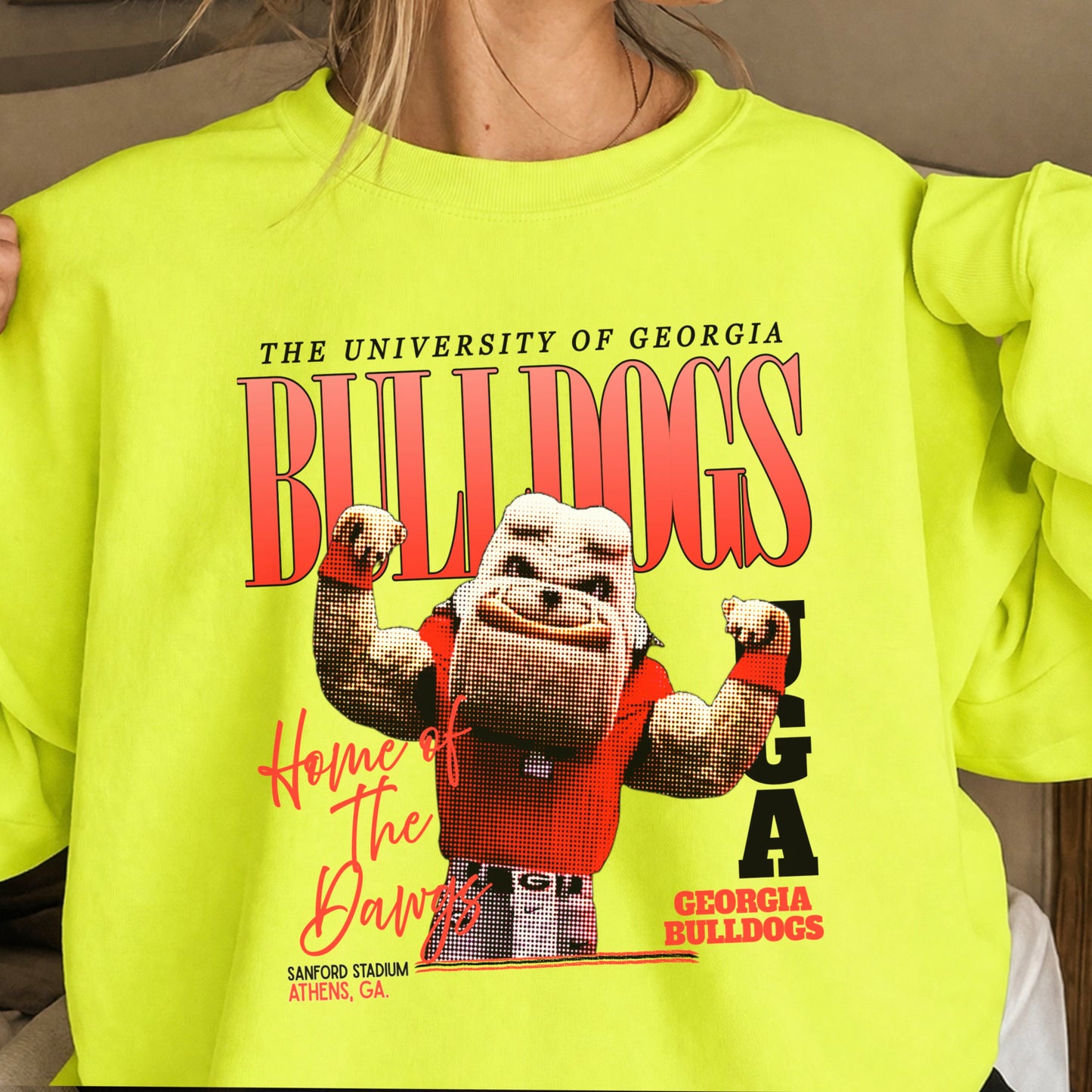 Vintage Red & Black Flex Crewneck Sweatshirt
