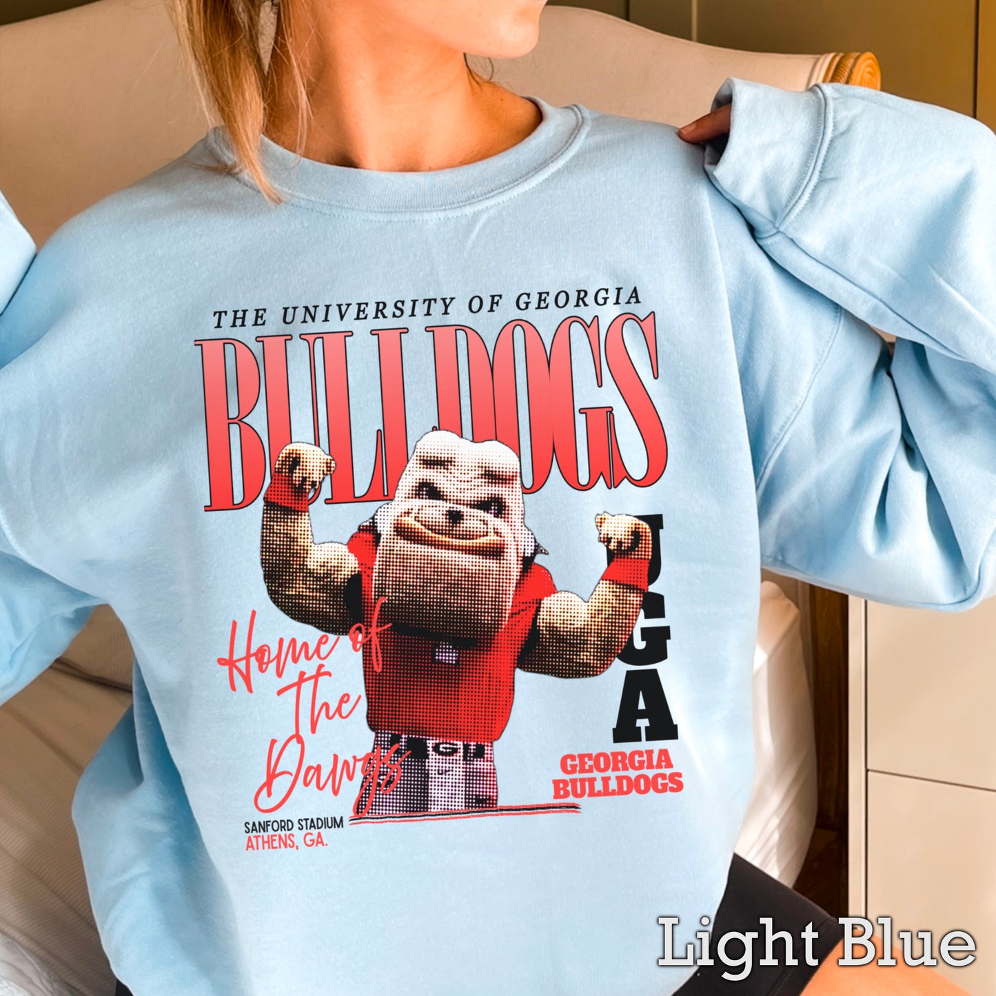 Vintage Red & Black Flex Crewneck Sweatshirt