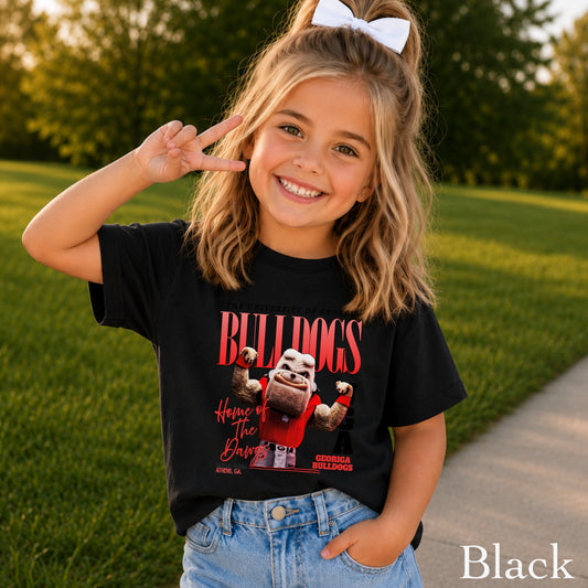 Vintage Red & Black Flex Youth Comfort Color T-Shirt