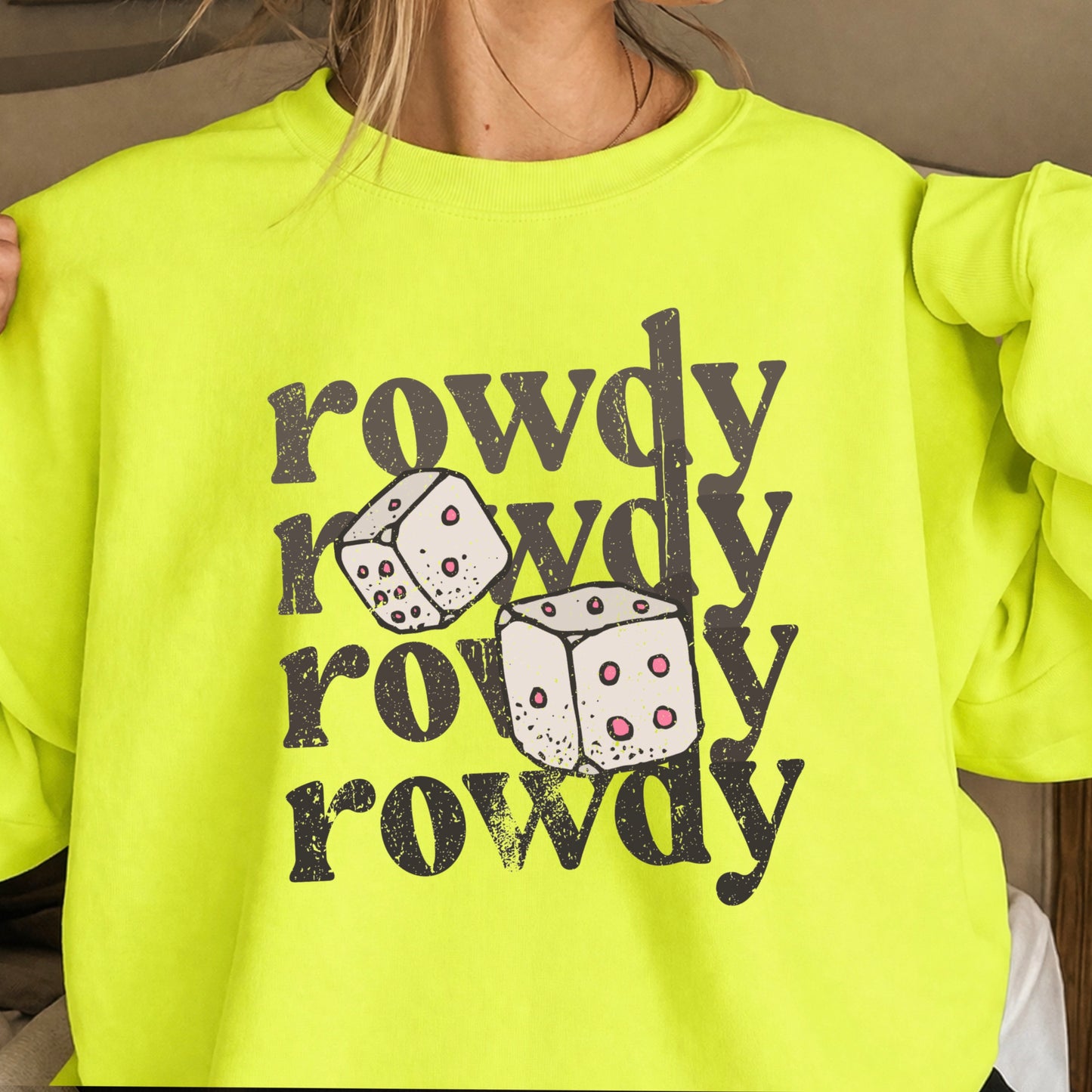 Rowdy Dice Crewneck Sweatshirt