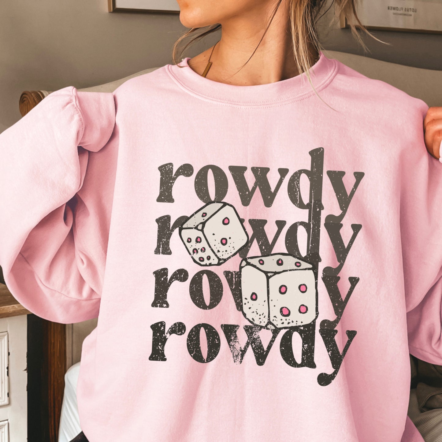 Rowdy Dice Crewneck Sweatshirt