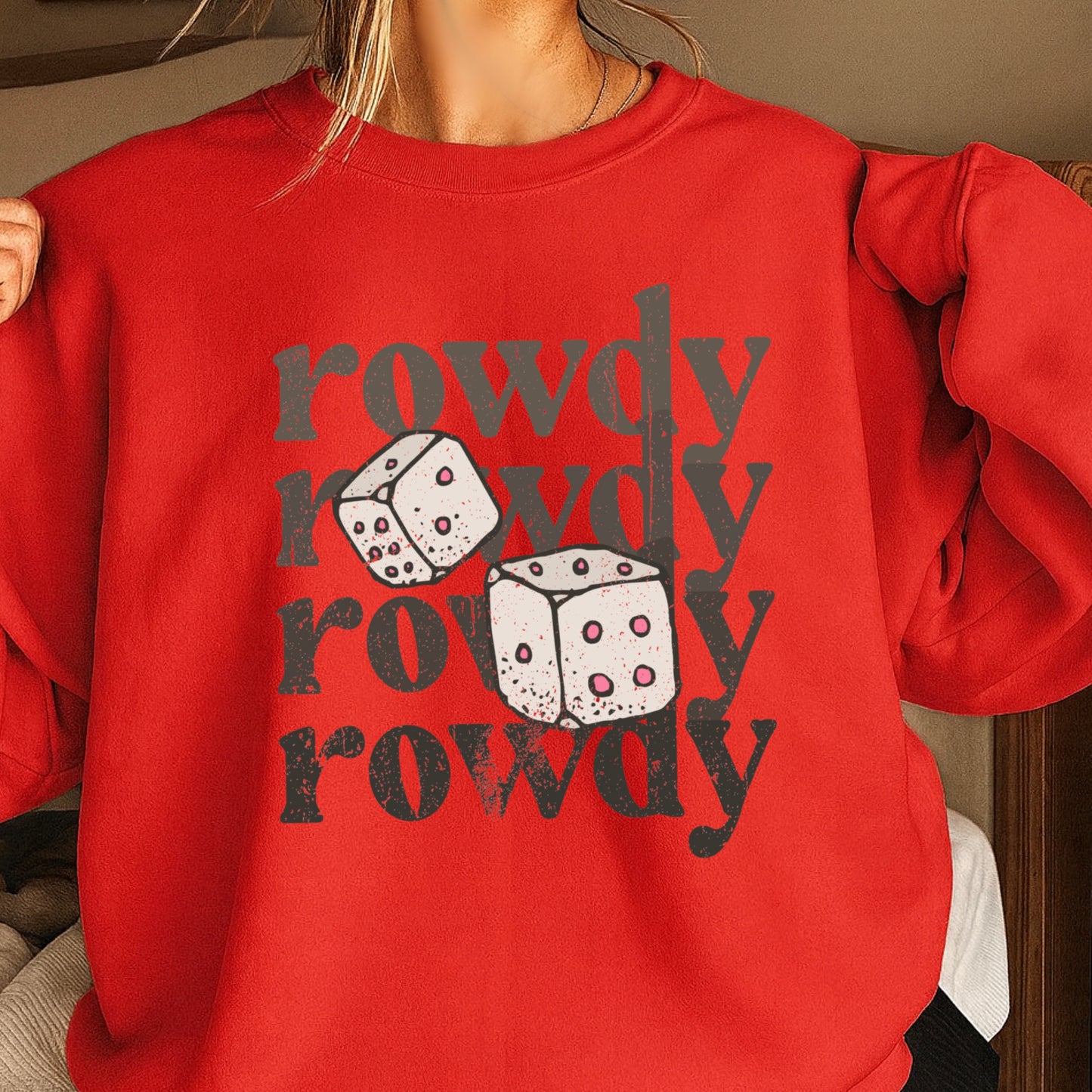 Rowdy Dice Crewneck Sweatshirt