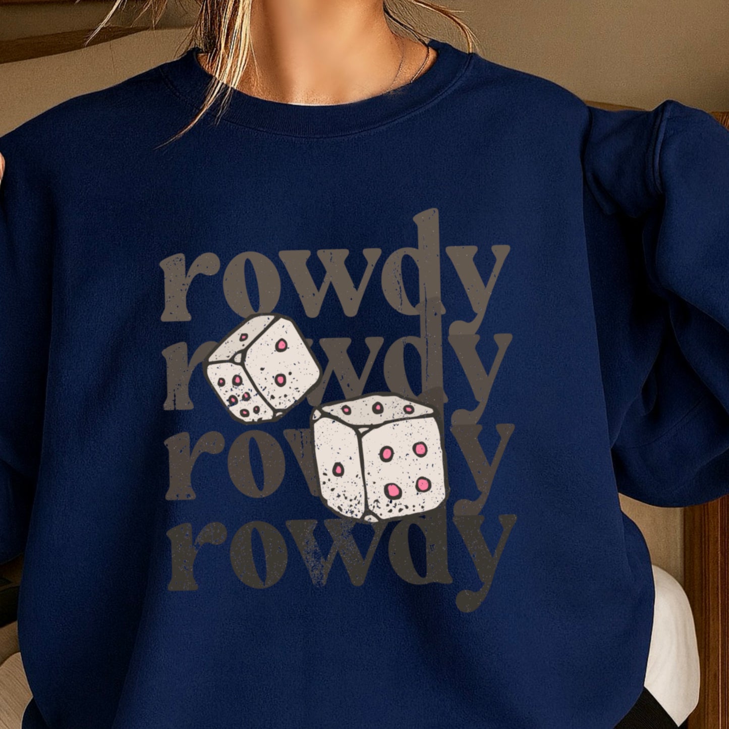 Rowdy Dice Crewneck Sweatshirt