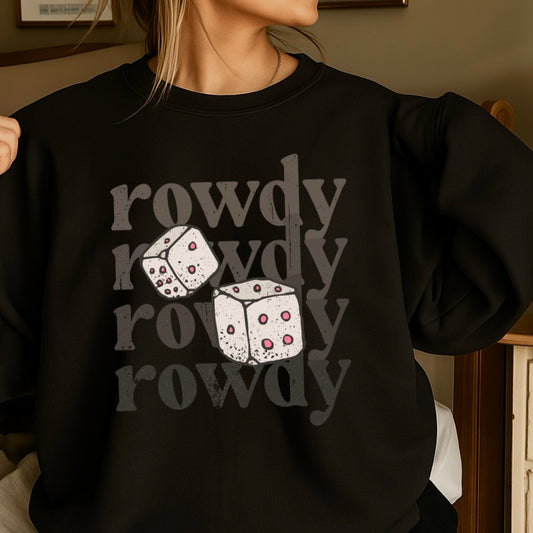 Rowdy Dice Crewneck Sweatshirt