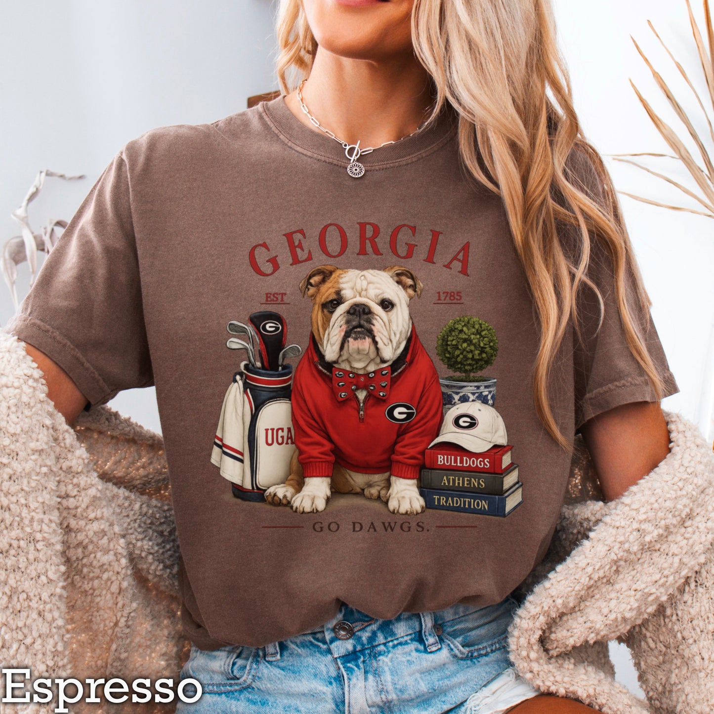 Red & Black Traditions  Comfort Color Graphic Tee