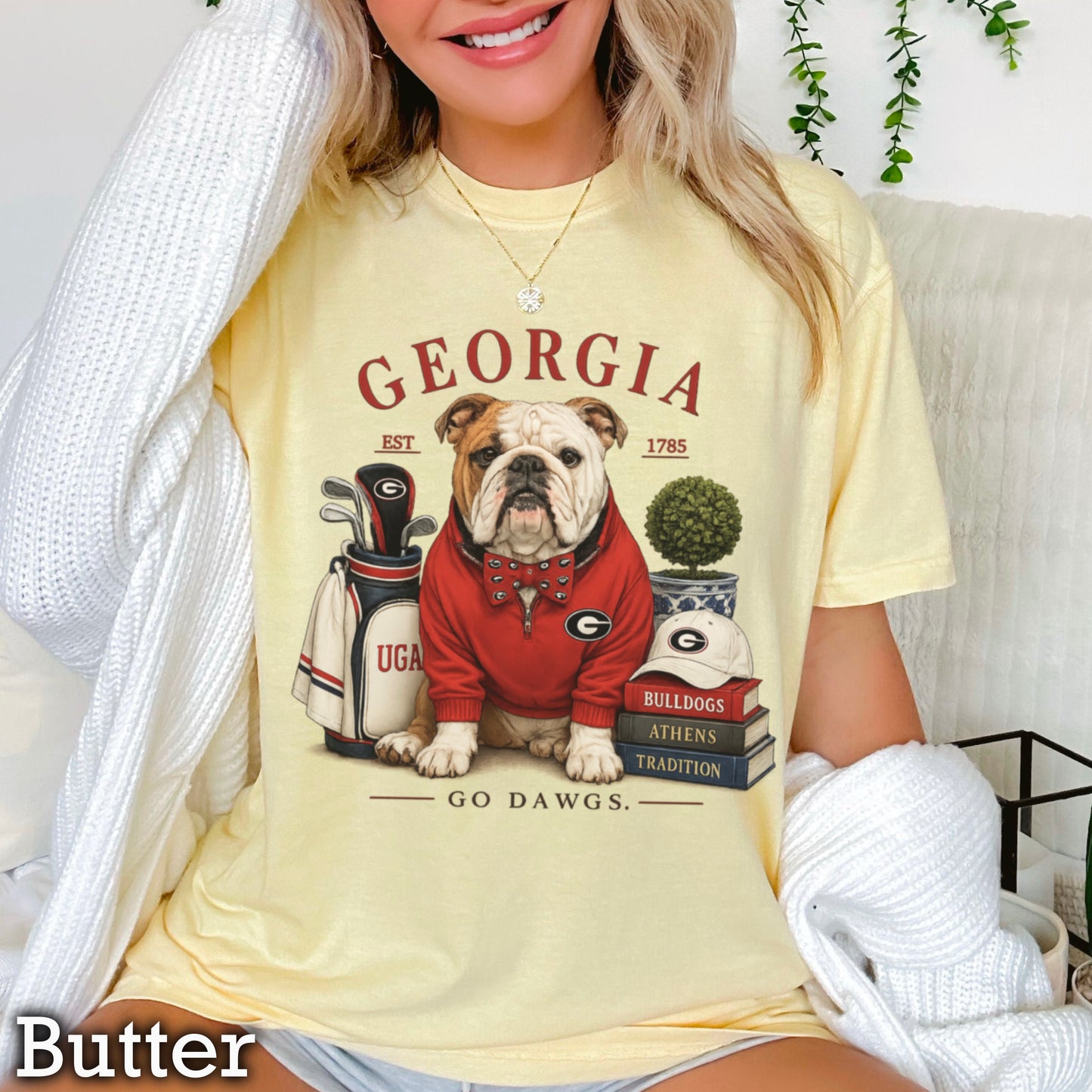 Red & Black Traditions  Comfort Color Graphic Tee