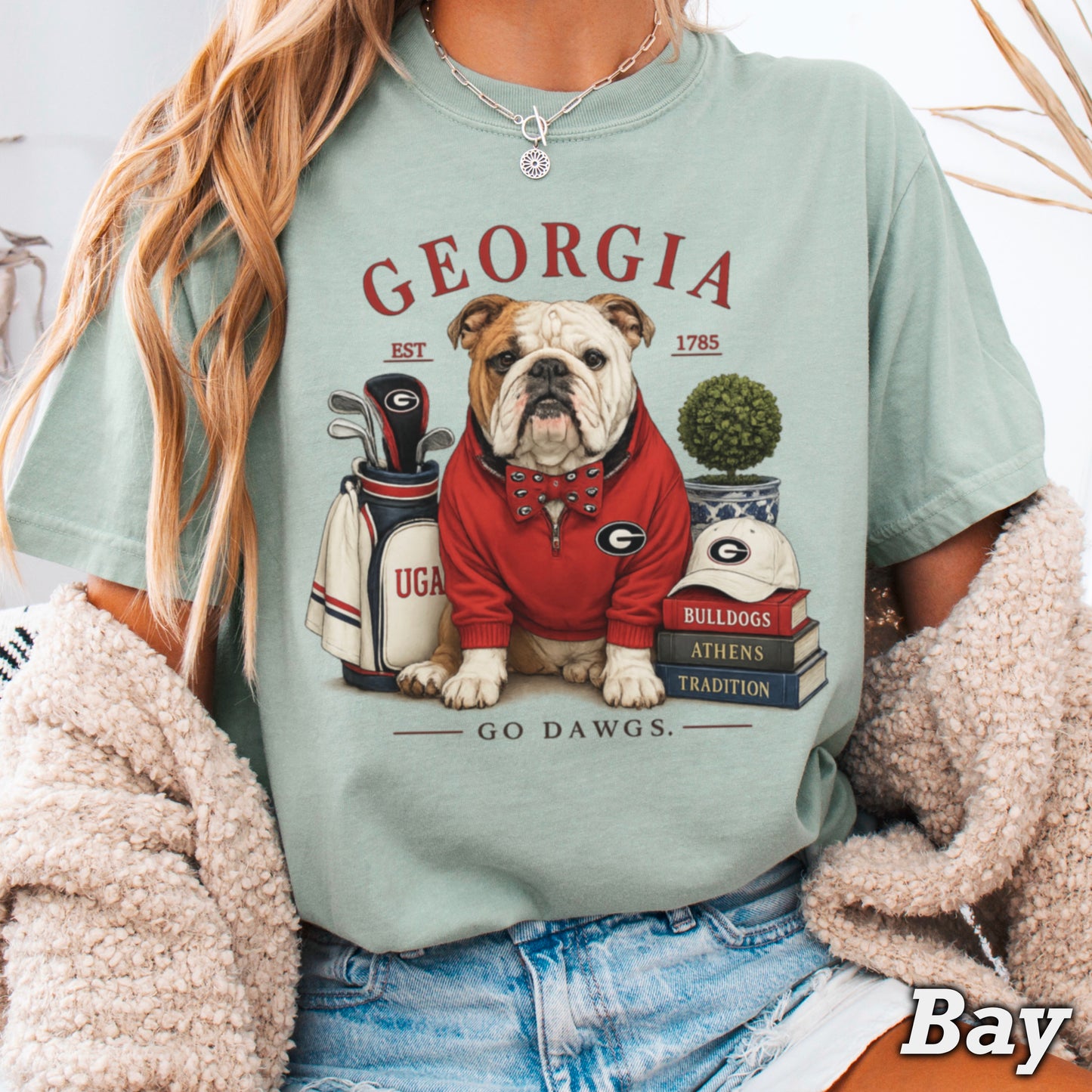 Red & Black Traditions  Comfort Color Graphic Tee
