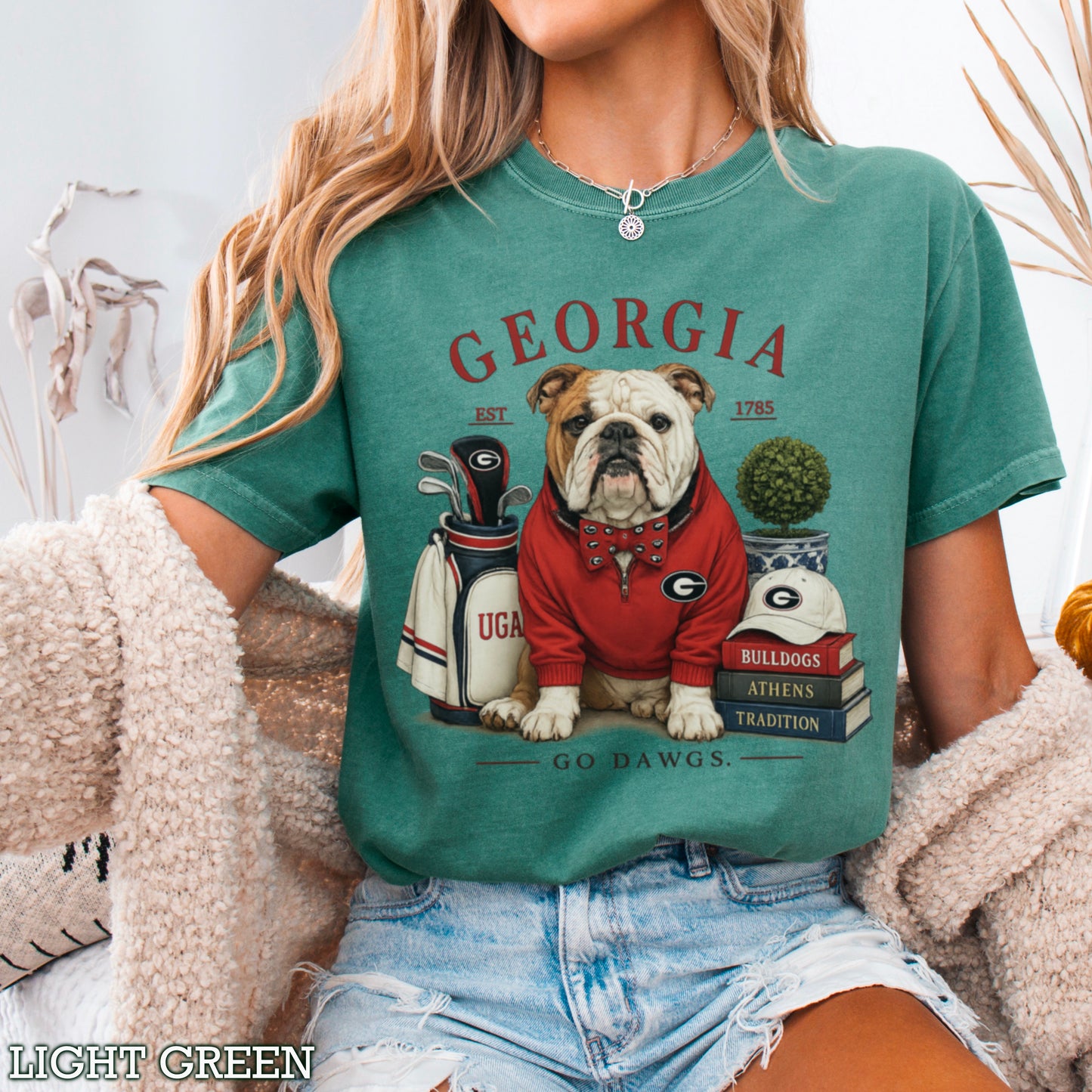 Red & Black Traditions  Comfort Color Graphic Tee