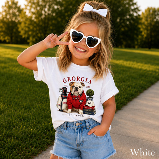 Red & Black Traditions Youth Comfort Color T-Shirt
