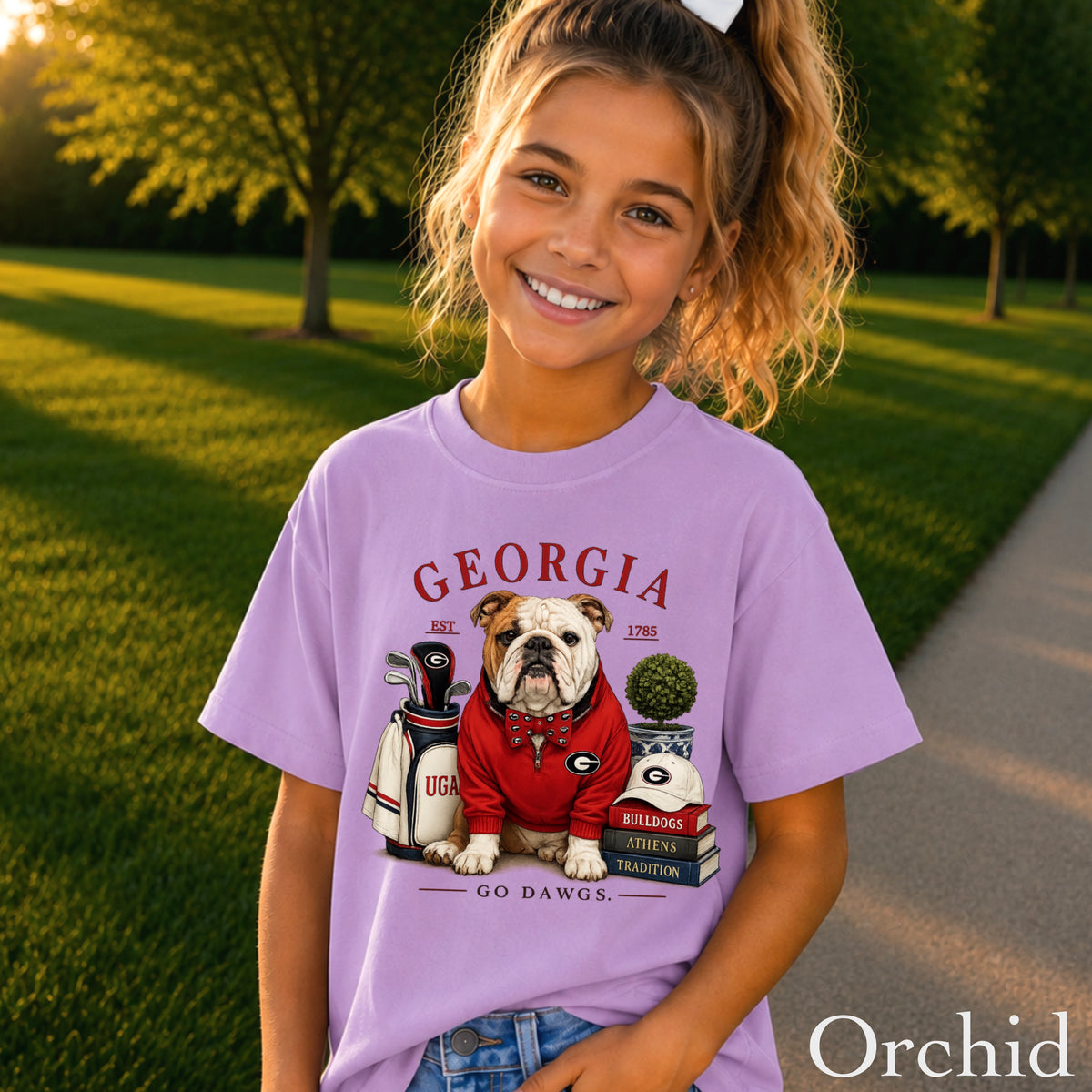 Red & Black Traditions Youth Comfort Color T-Shirt