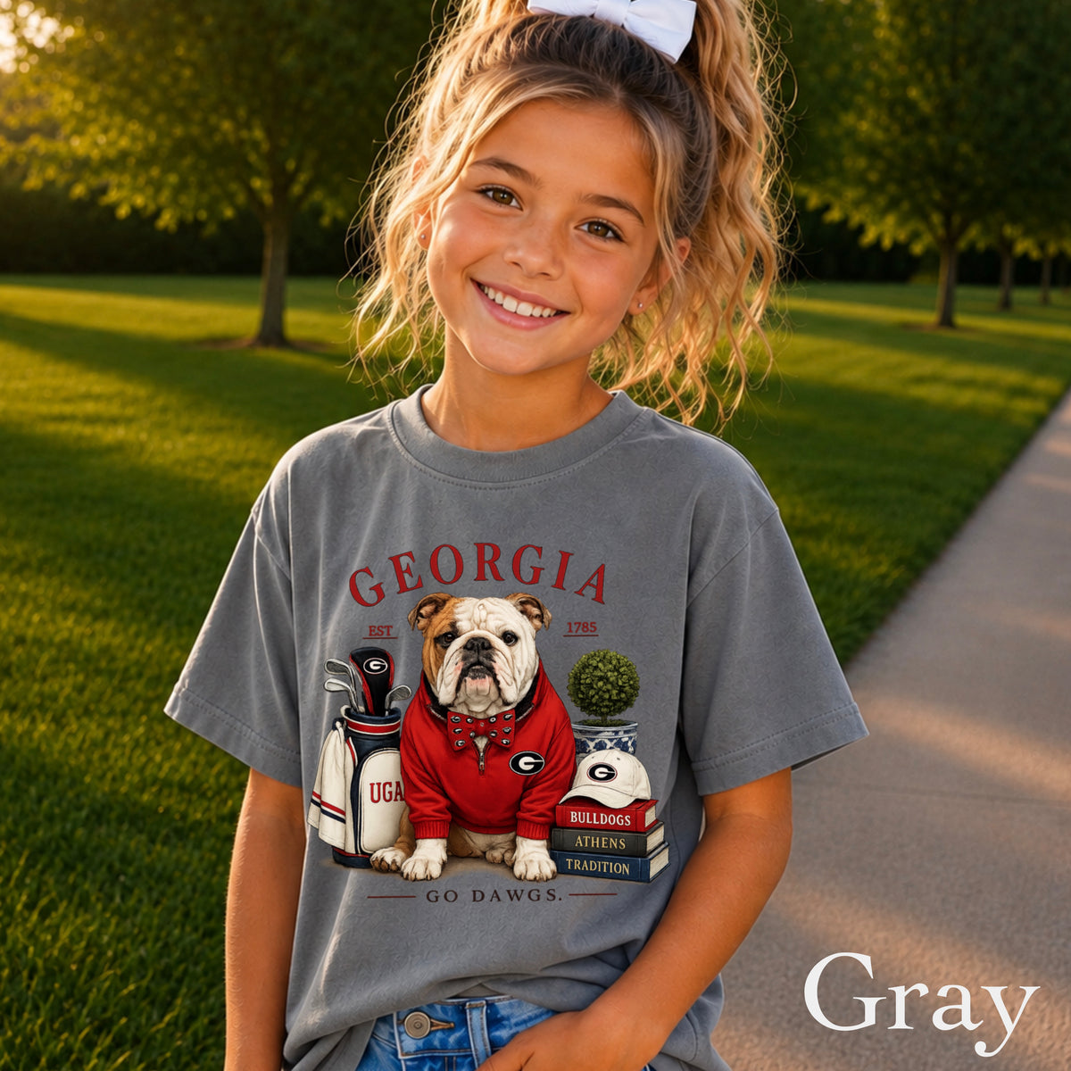 Red & Black Traditions Youth Comfort Color T-Shirt