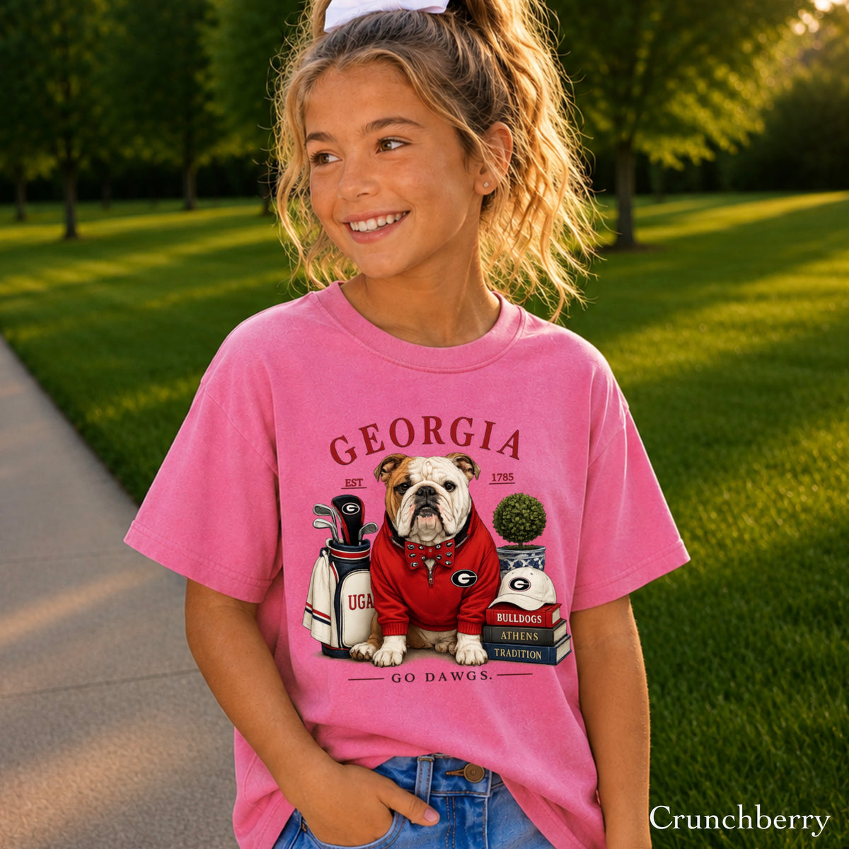 Red & Black Traditions Youth Comfort Color T-Shirt