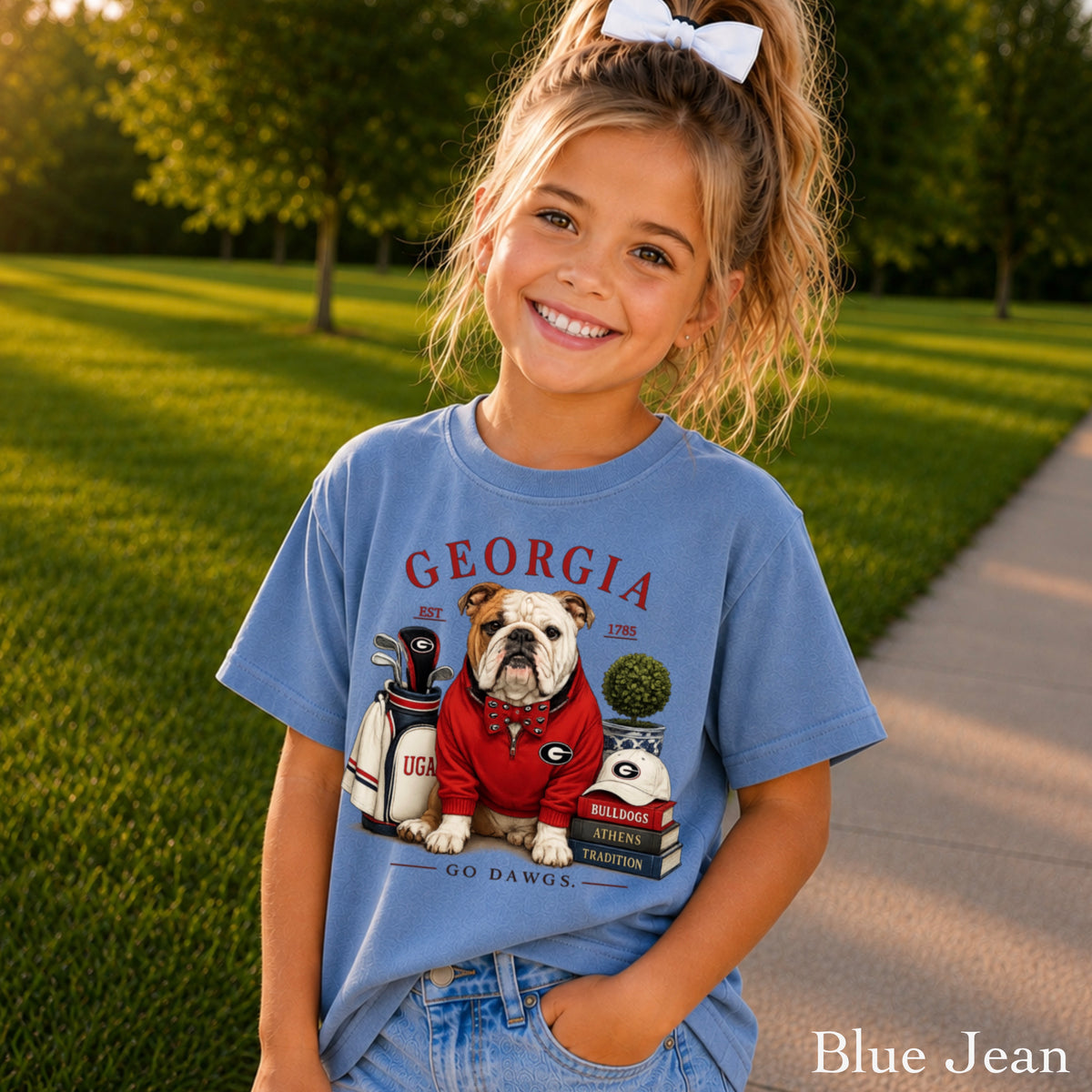 Red & Black Traditions Youth Comfort Color T-Shirt