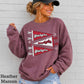 Red & Black Pennant Flag Crewneck Sweatshirt