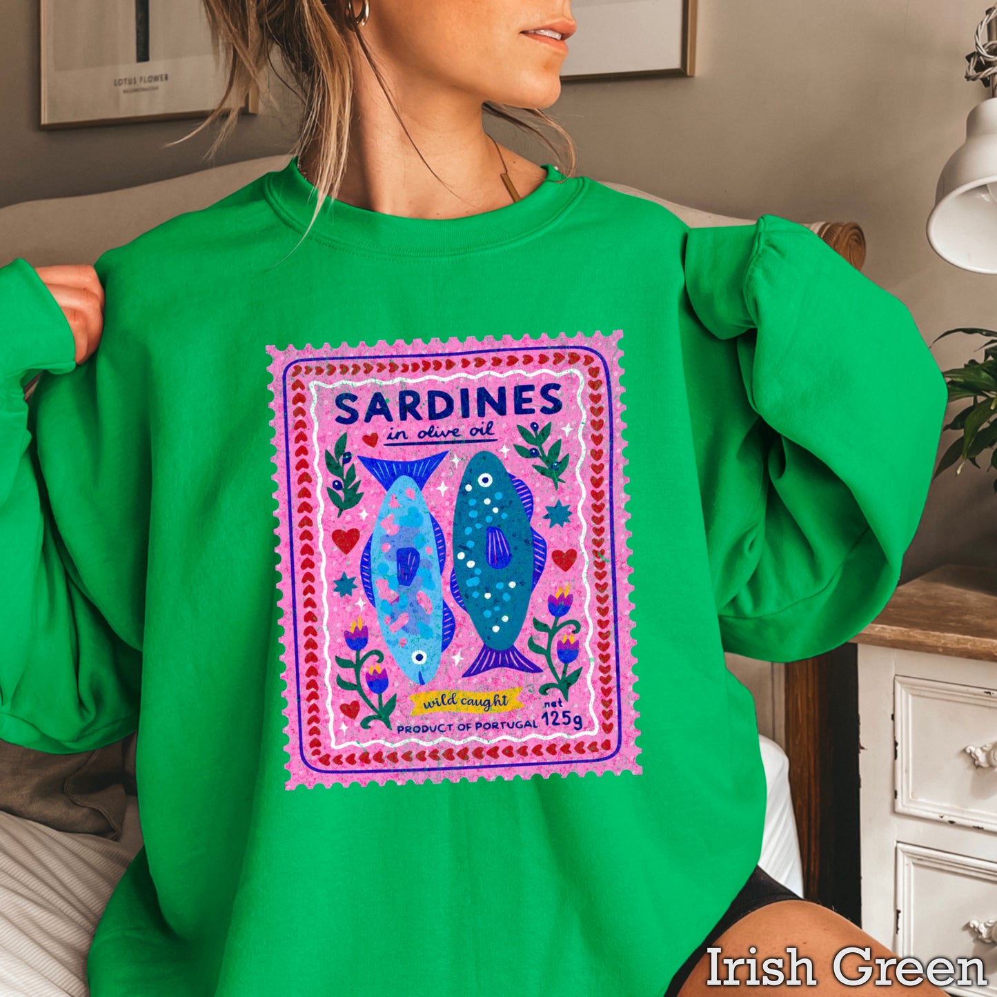 Sardines Crewneck Sweatshirt