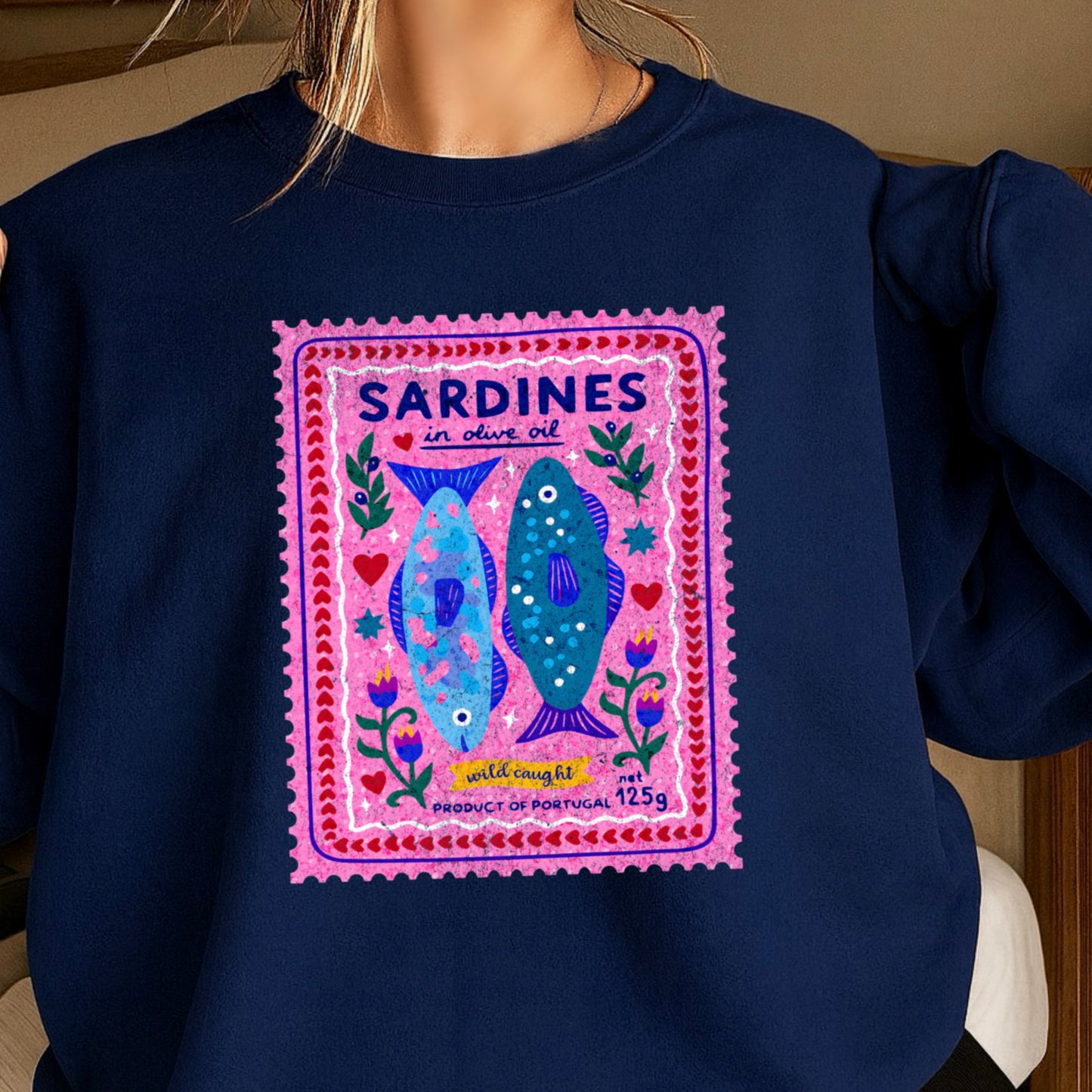 Sardines Crewneck Sweatshirt
