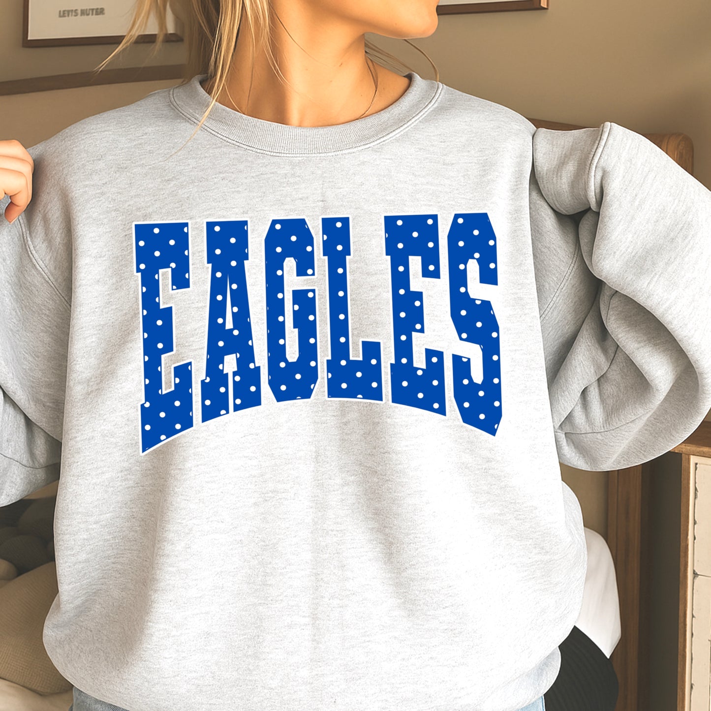 Eagles Polka Dot Crewneck Sweatshirt