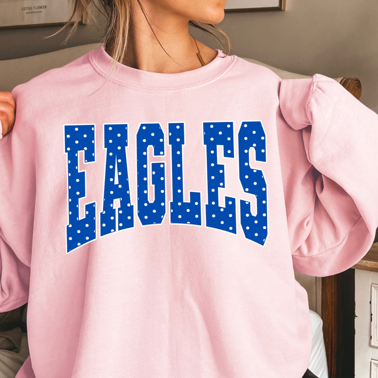 Eagles Polka Dot Crewneck Sweatshirt