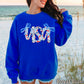 USA Bows Crewneck Sweatshirt