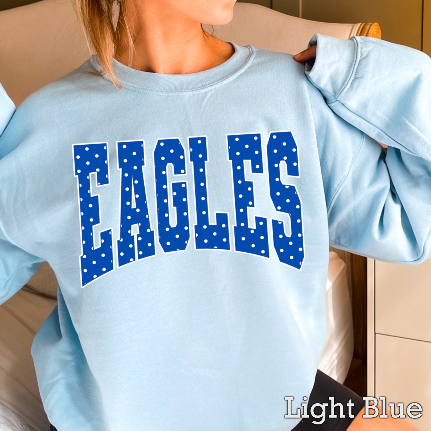Eagles Polka Dot Crewneck Sweatshirt