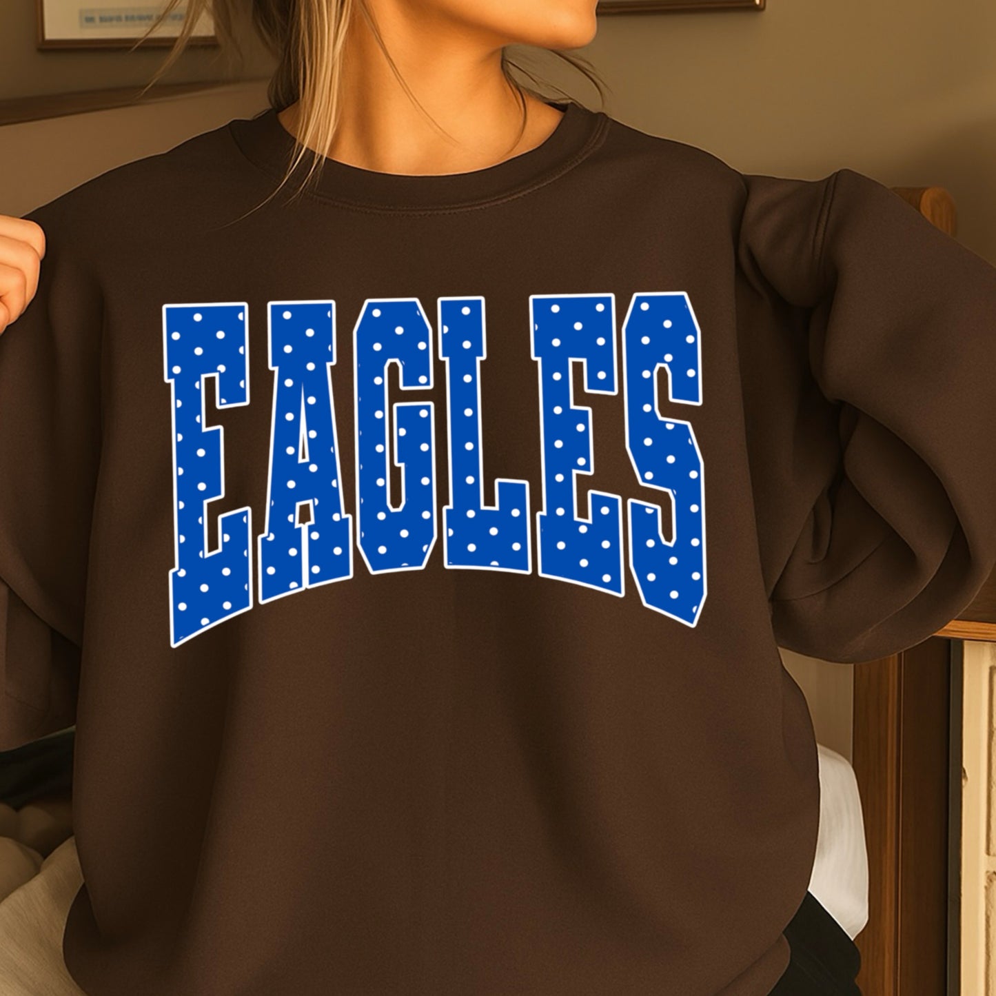 Eagles Polka Dot Crewneck Sweatshirt