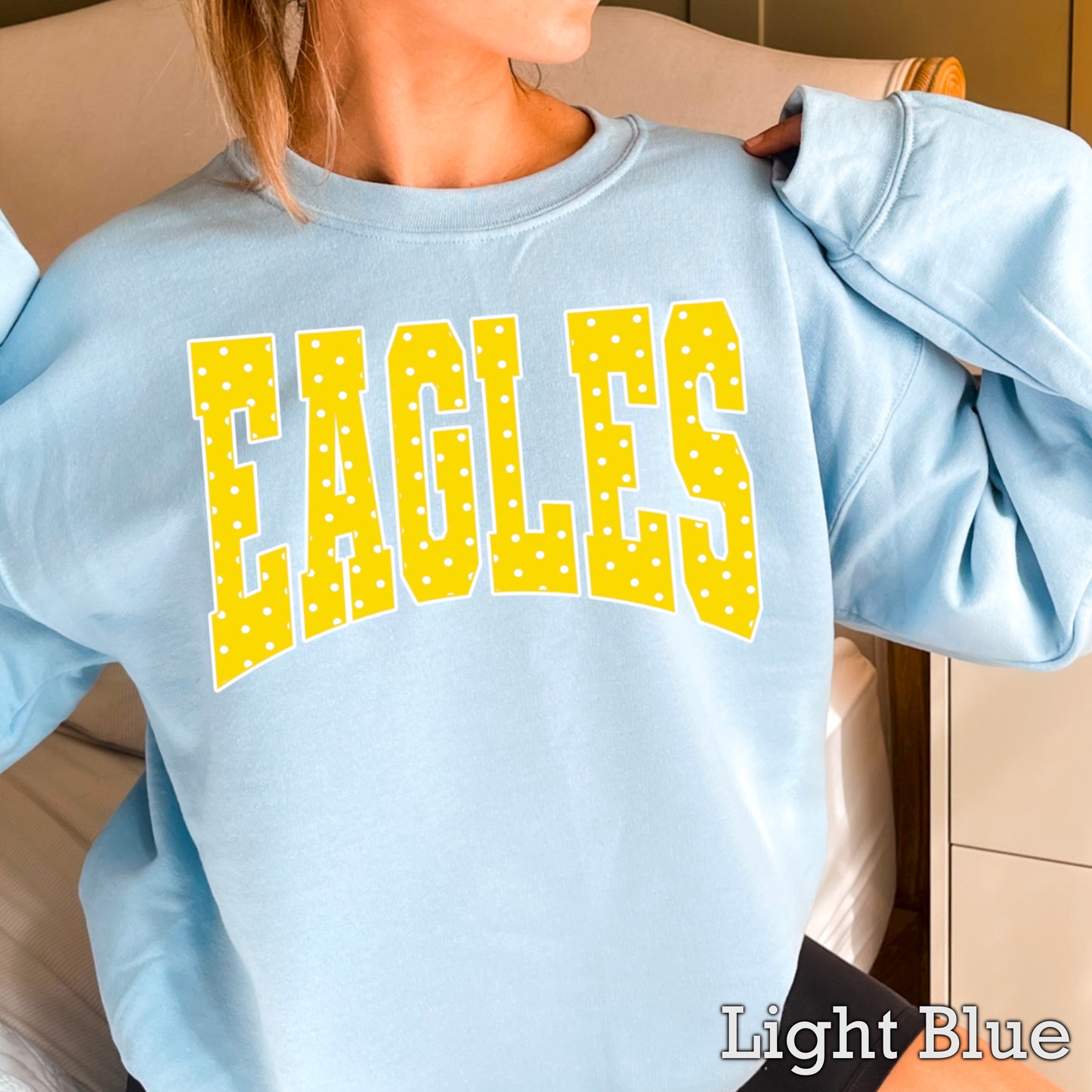 Eagles Polka Dot Crewneck Sweatshirt