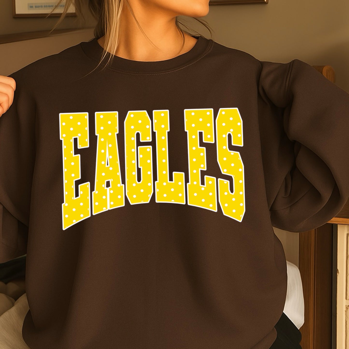 Eagles Polka Dot Crewneck Sweatshirt