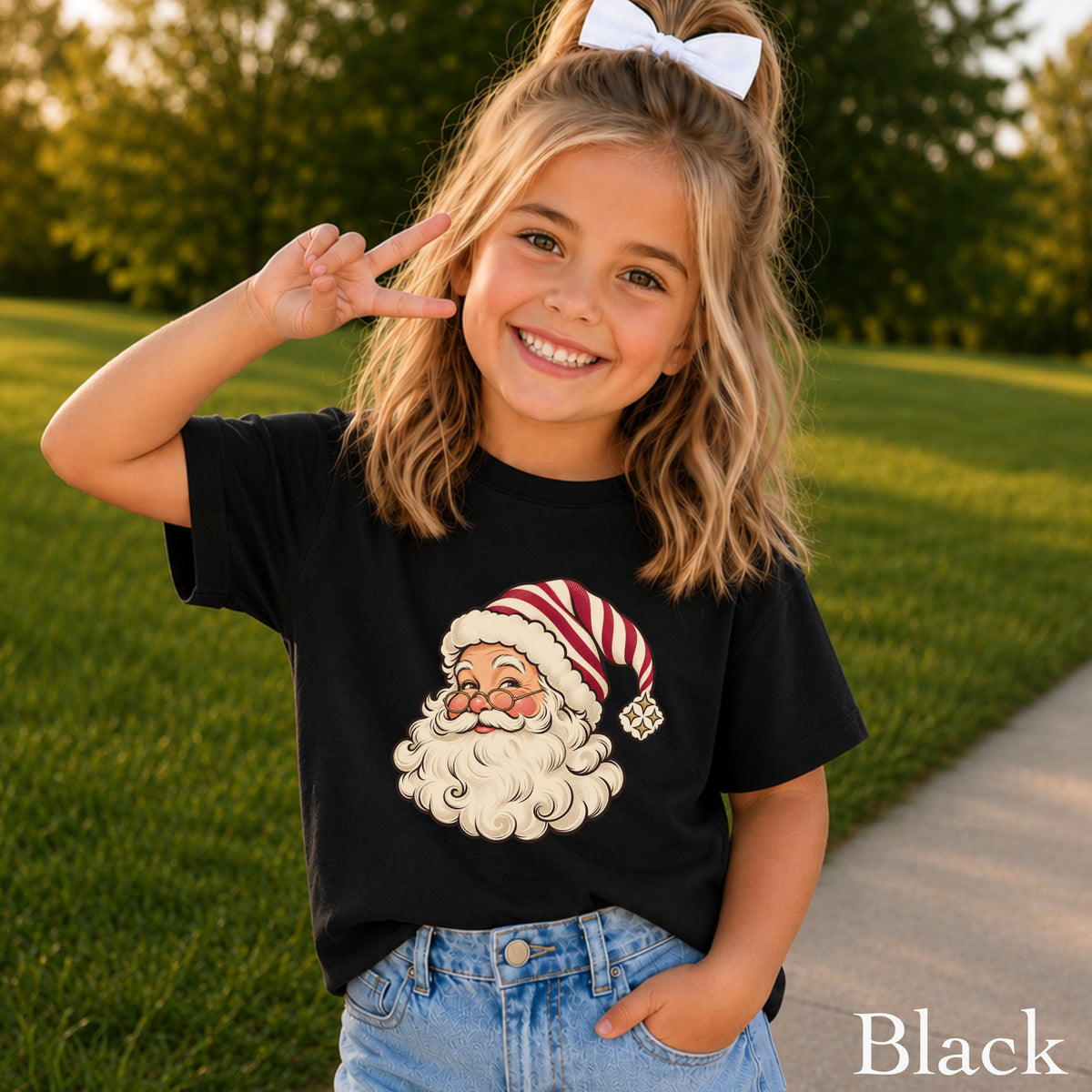 Santa Youth Comfort Color T-Shirt