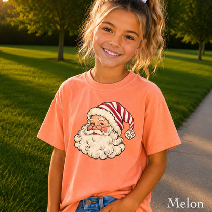 Santa Youth Comfort Color T-Shirt