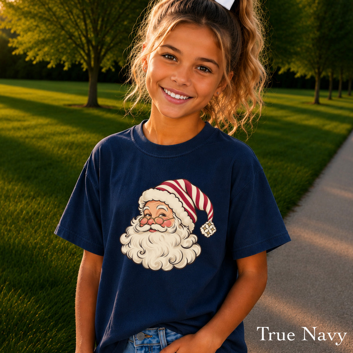 Santa Youth Comfort Color T-Shirt