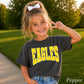 Eagles Polka Dot Youth Comfort Color T-Shirt