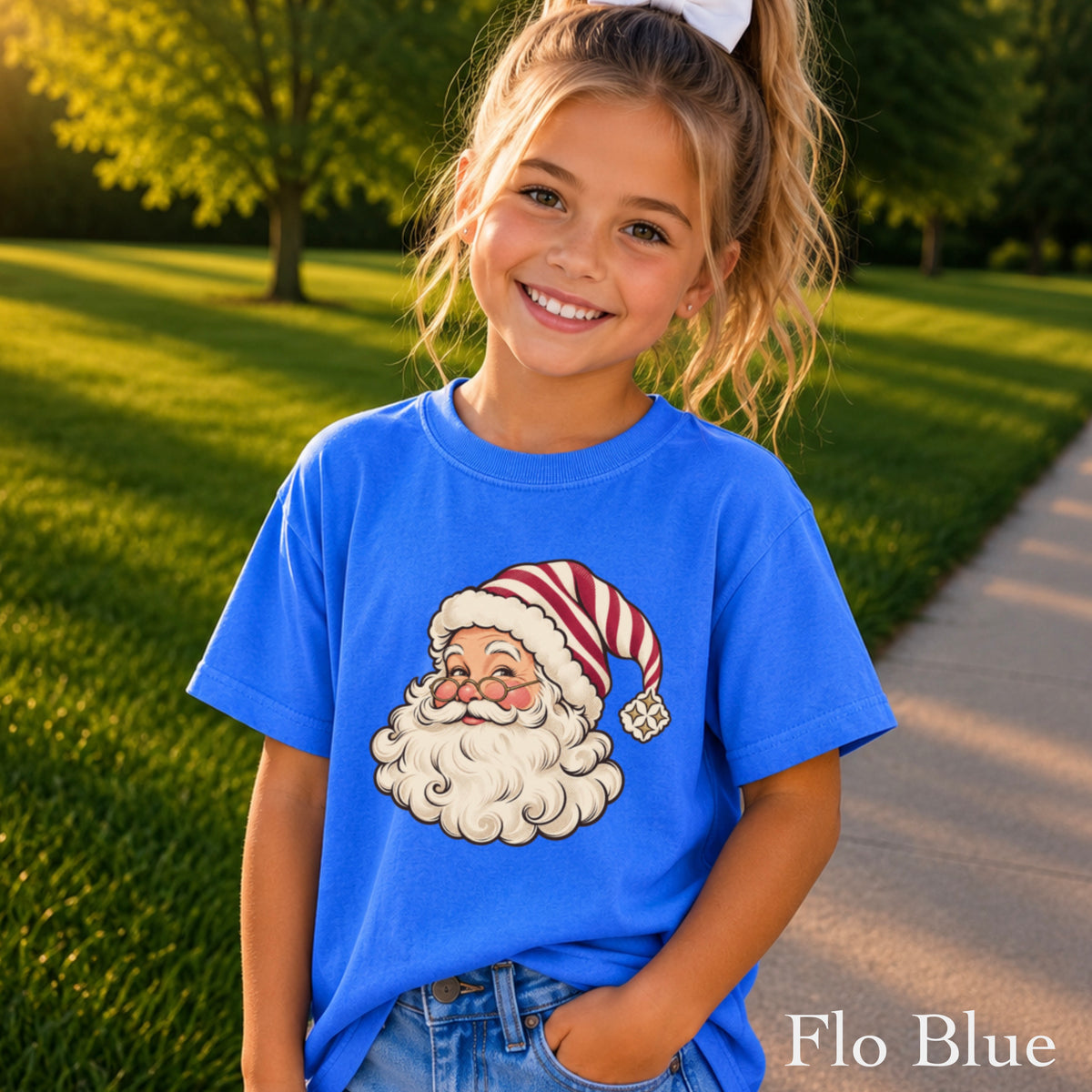Santa Youth Comfort Color T-Shirt