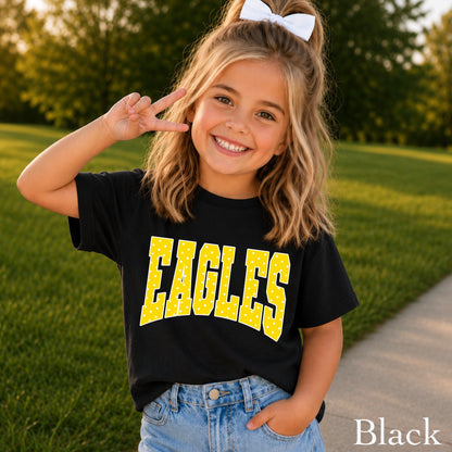 Eagles Polka Dot Youth Comfort Color T-Shirt